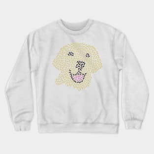 Happy Golden Retriever Crewneck Sweatshirt